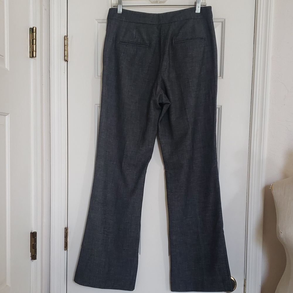 ANN TAYLOR Black & White Tweed Wide Leg Sailor Pants – Size 4 - Picture 6 of 12